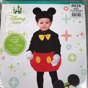 Disney Baby Mickey Mouse Kids Costume! New!